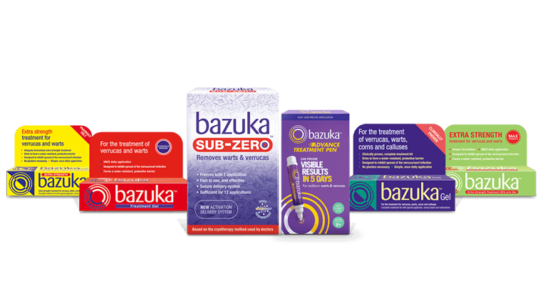 Bazuka product range