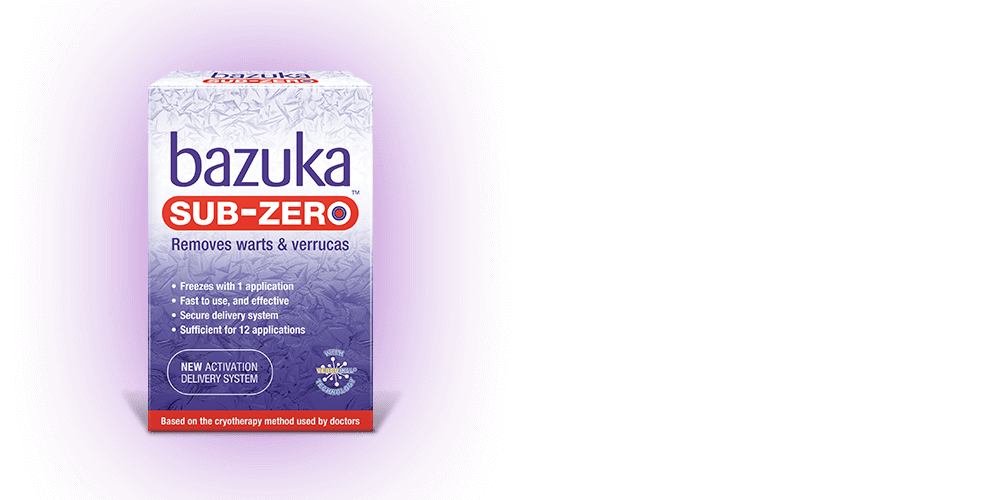Bazuka sub zero freeze treatment